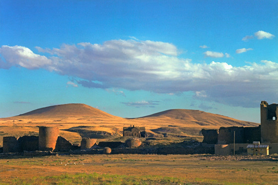 Ruins of the medieval Armenian city of Ani