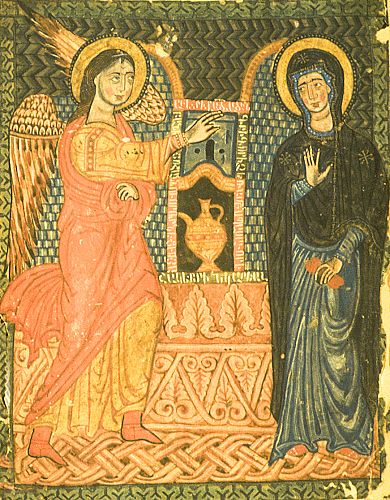 1378 for miniatures Grigor Tat'evats'i, Annunciationüler