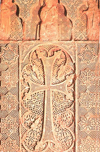 Khach'k'ar, 1308, Sculpted by Momik