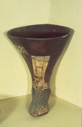 Shoe shaped drinking vessel, VIIth century B.C., Urartu