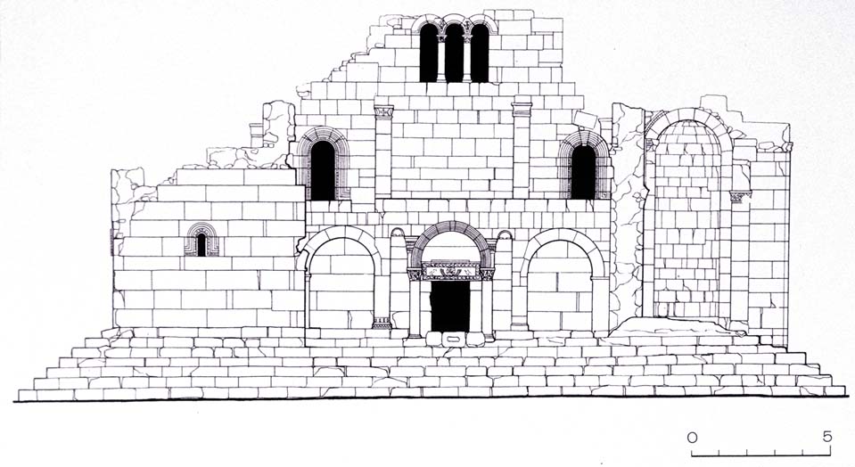 West Wall Entrance Elevation