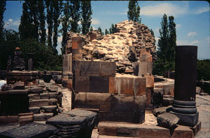 Zvartnots Ruins Interior