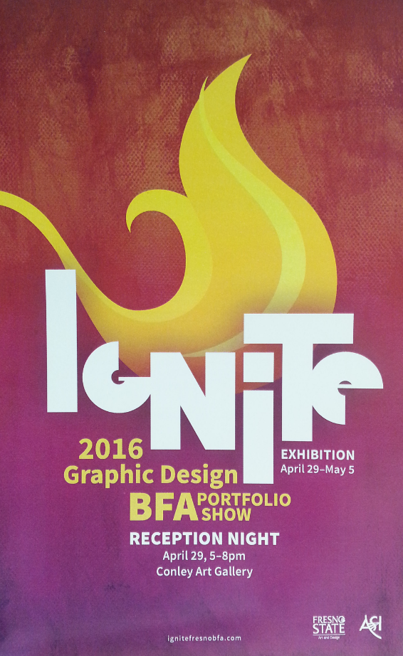 Ignite 2016 Graphic Design BFA Show