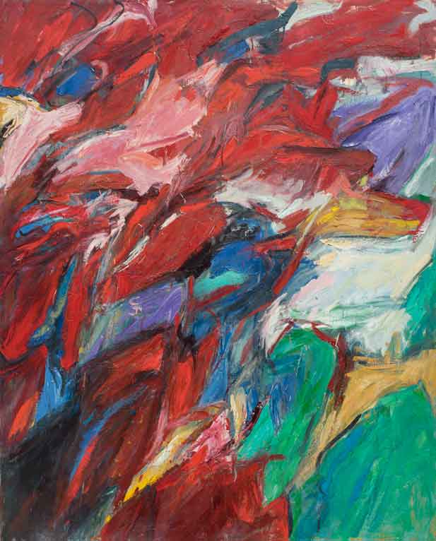Red, 1959 Oil on canvas, 65” x 49”