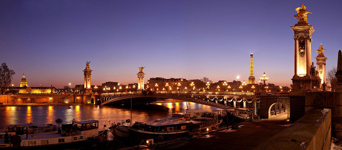 The Alexandre III Bridge