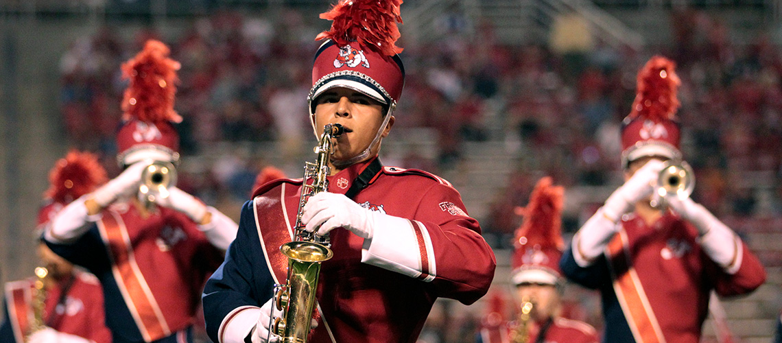 Bulldog Marching Band Department Of Music