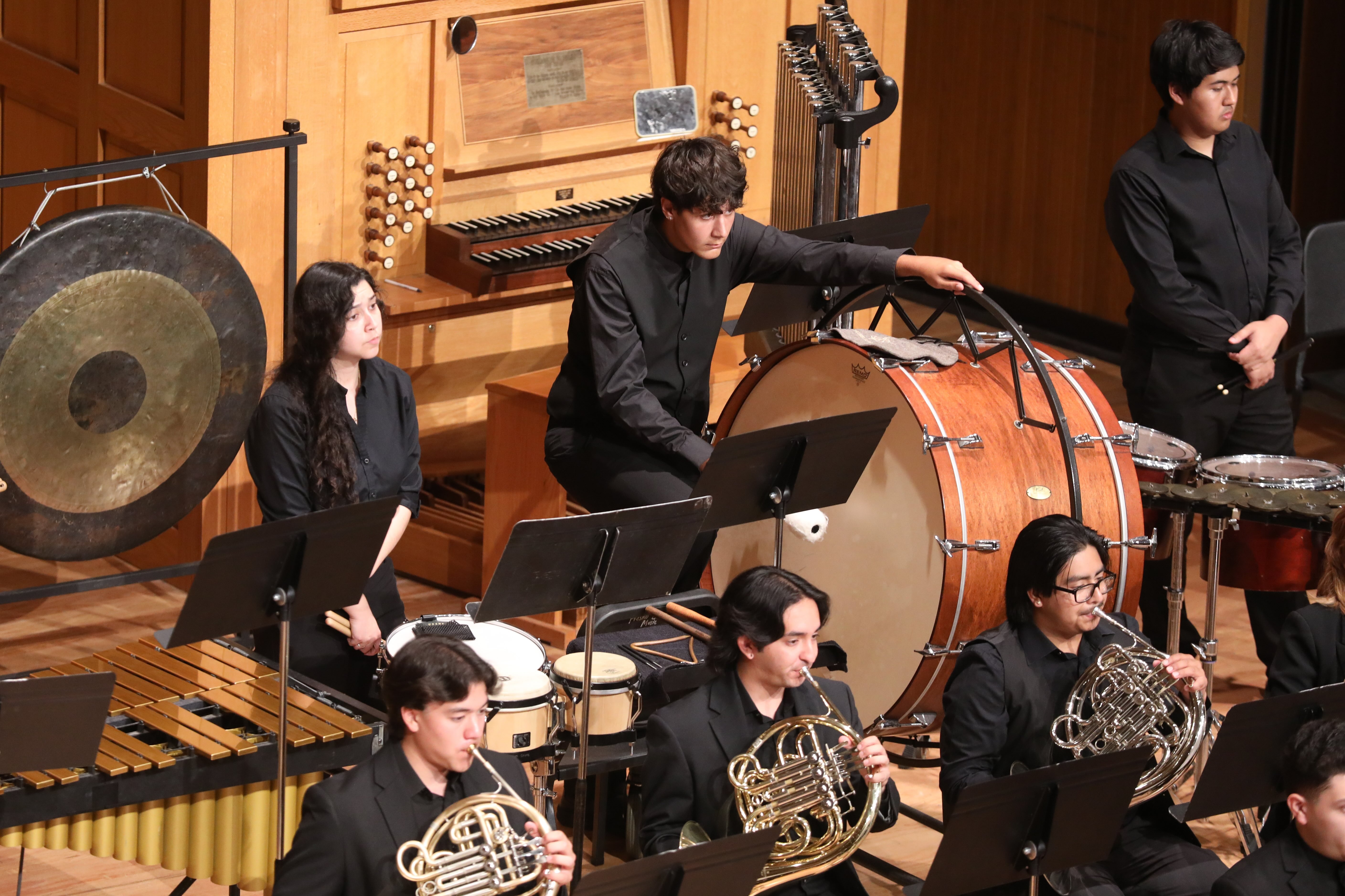 Percussion and Organ