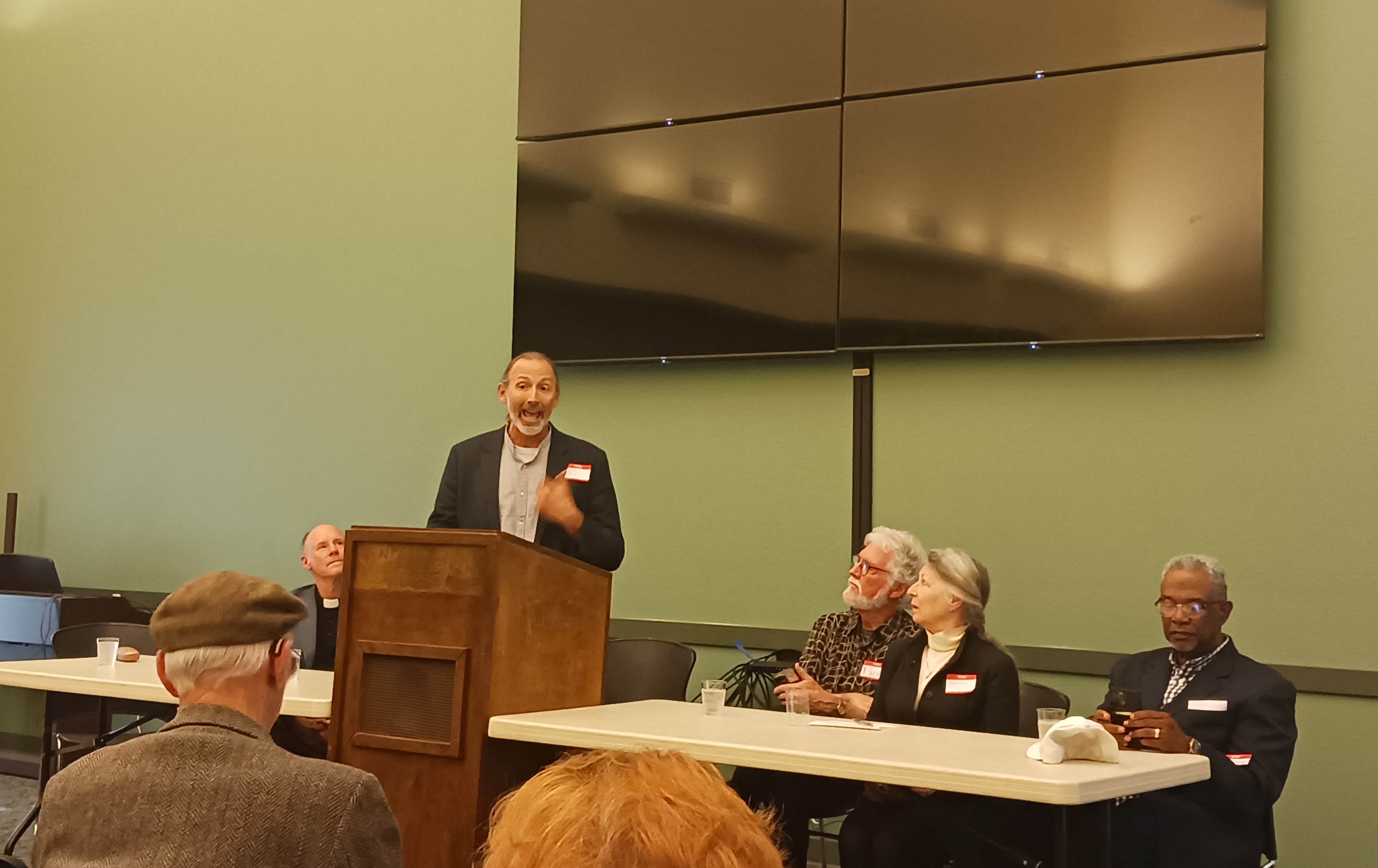 panel, dr. fiala speaking