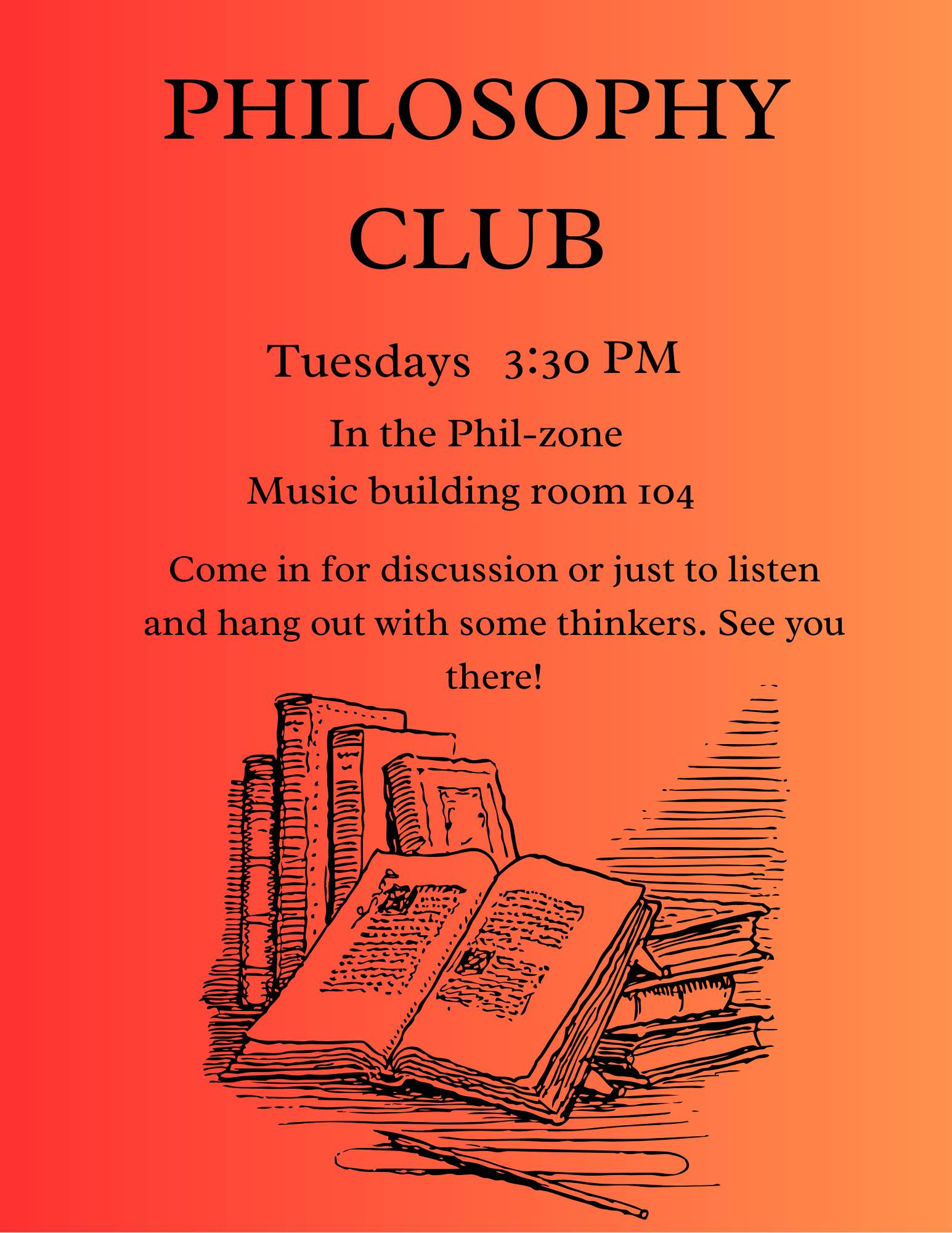 PhilClub flyer